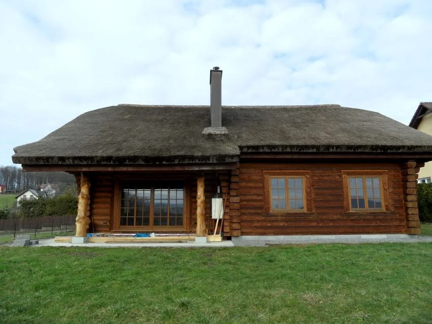 Dom wolnostojący z garażem – ul. Milenijna – Wilamowice – zdjęcie z ogłoszenia ADA
